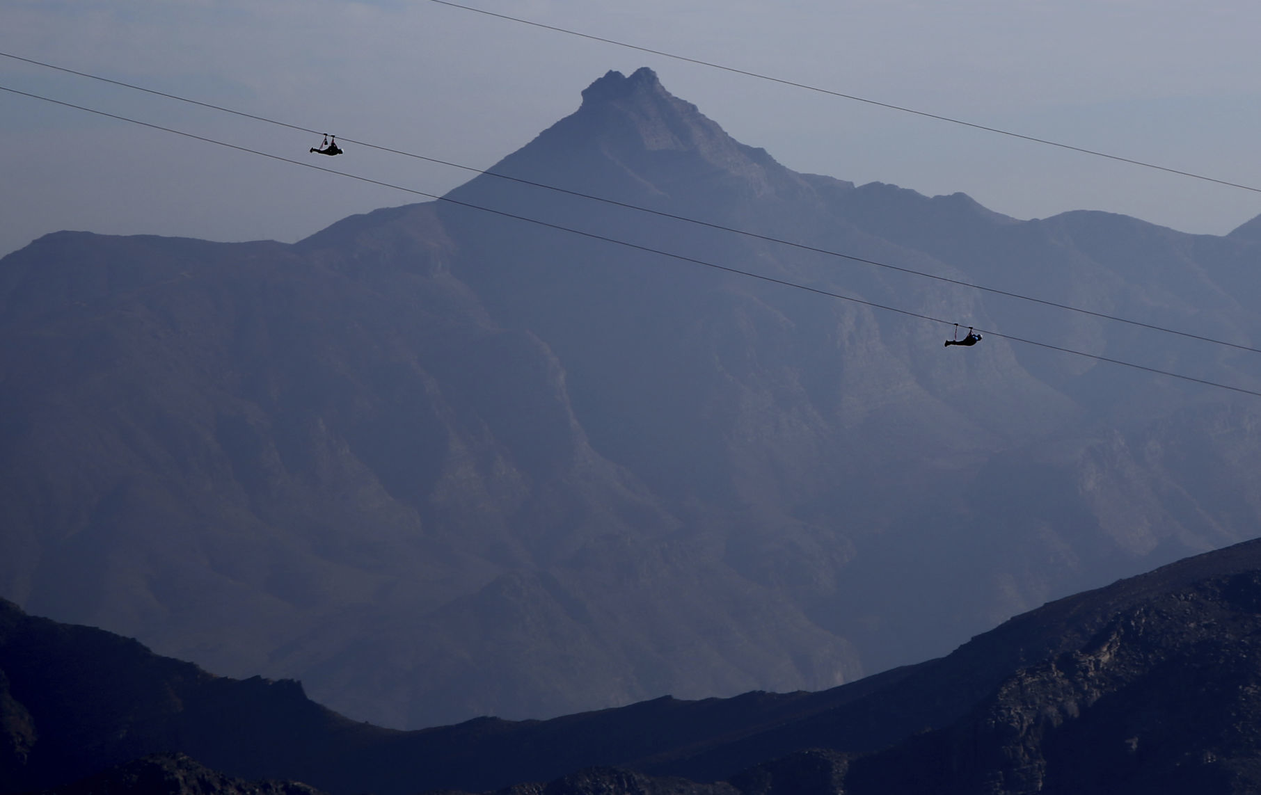 Emirates World Zipline Record